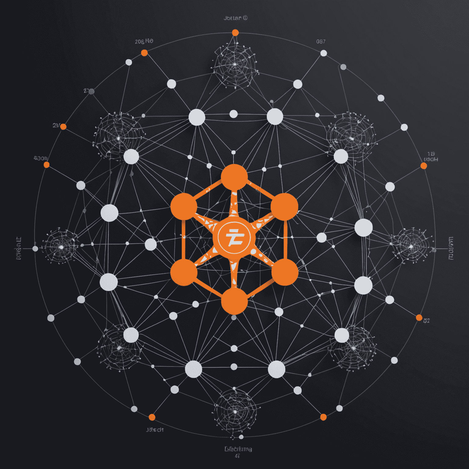 TensorFlowを使用した機械学習を示す画像。ニューラルネットワークの図、データ可視化、TensorFlowのロゴが表示されている。